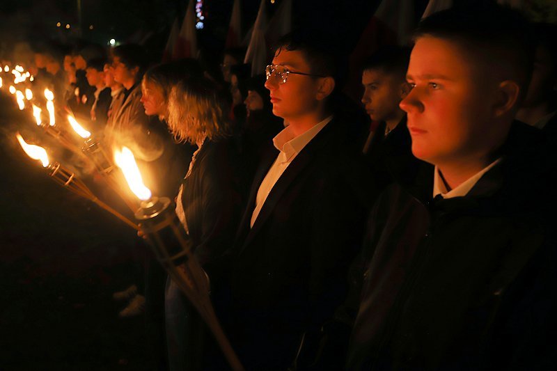 Uroczystość patriotyczna "Olkuszanie dla Niepodległej"